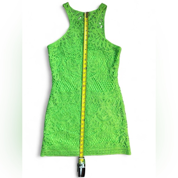 Lilly Pulitzer Bright Green Crochet Dress - Picture 4 of 7